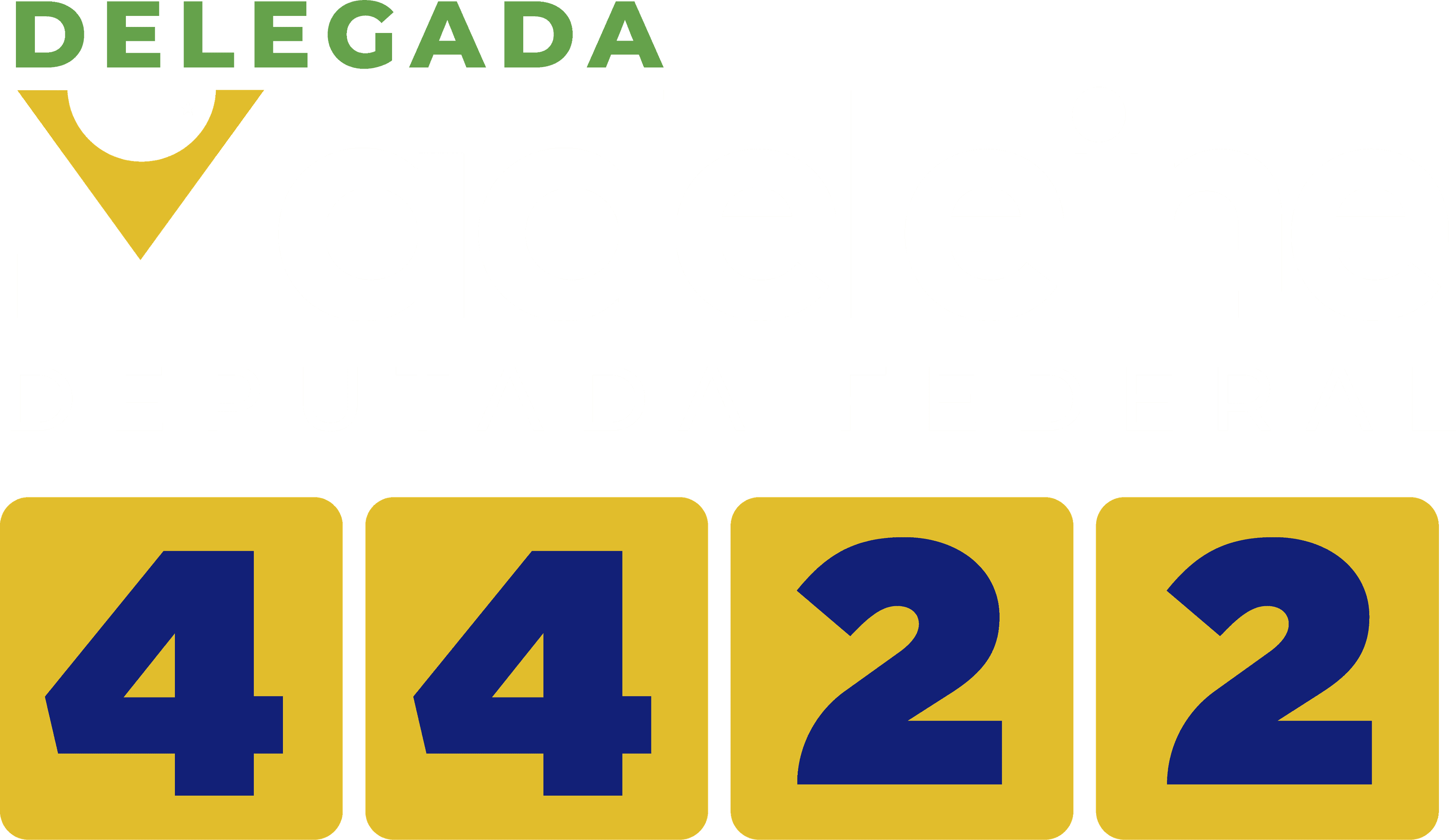 Delegada Madeleine, candidata a Deputada Federal, número 4422